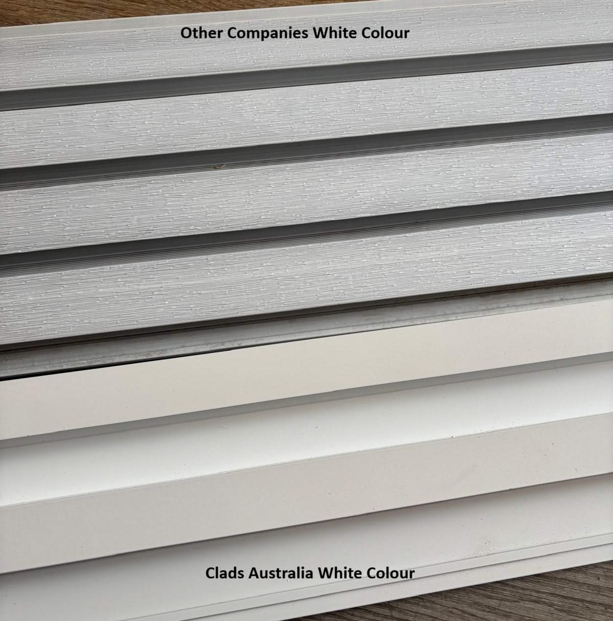 Aluminium Cladding In White 3.2 M - Cladding Supplies Of Australia