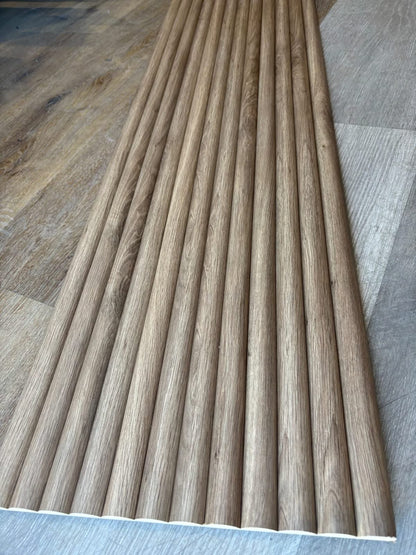Flexible Mdf Half Round In Dark Teak 2.7 M - Cladding Supplies Of Australia