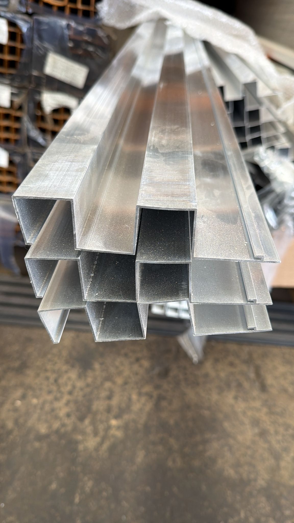 Aluminium Cladding In Raw Finish 3.6M