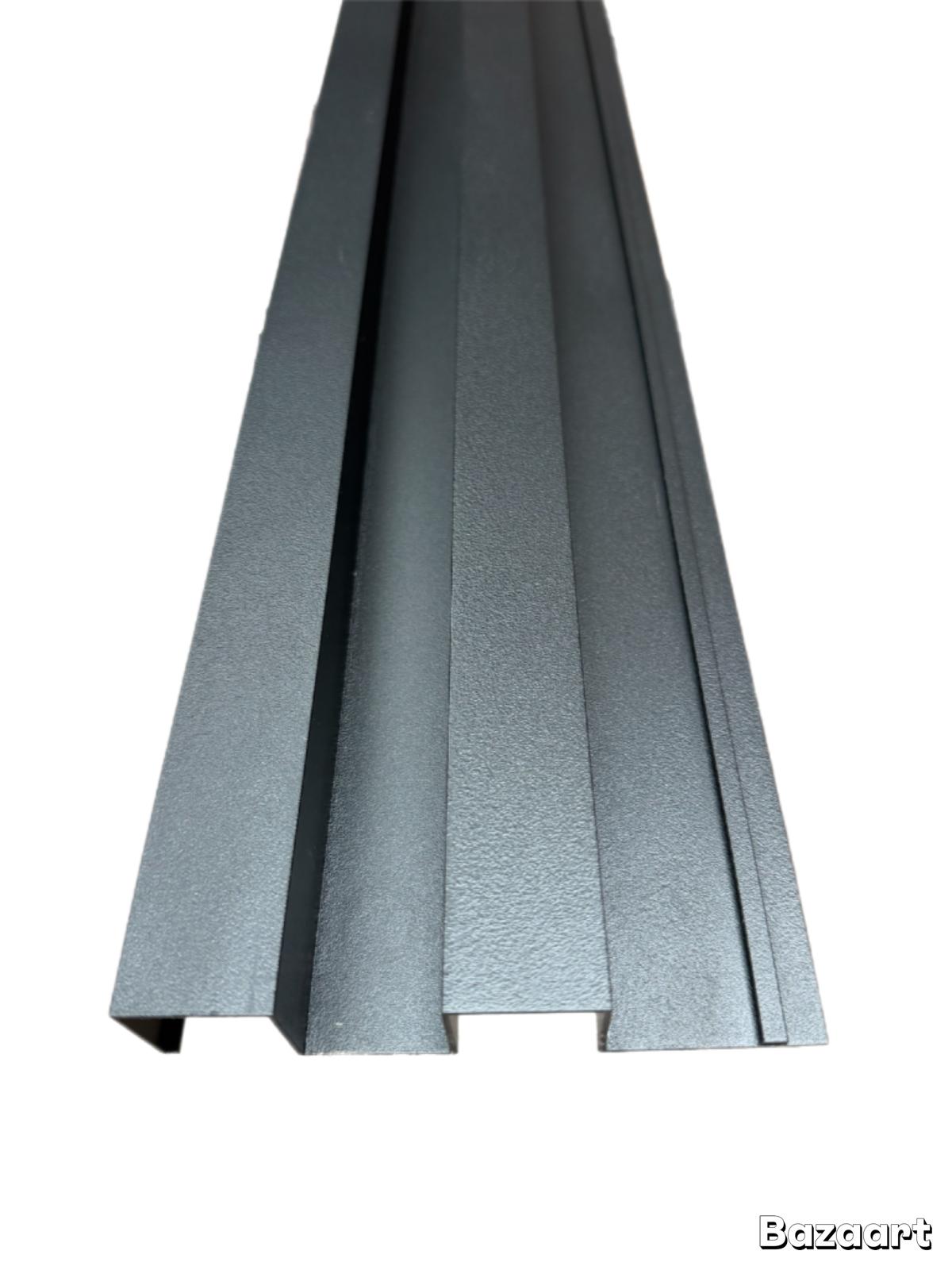 Aluminium Cladding In Frosted Black 3.6M