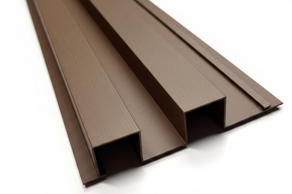 Aluminium Cladding In Walnut