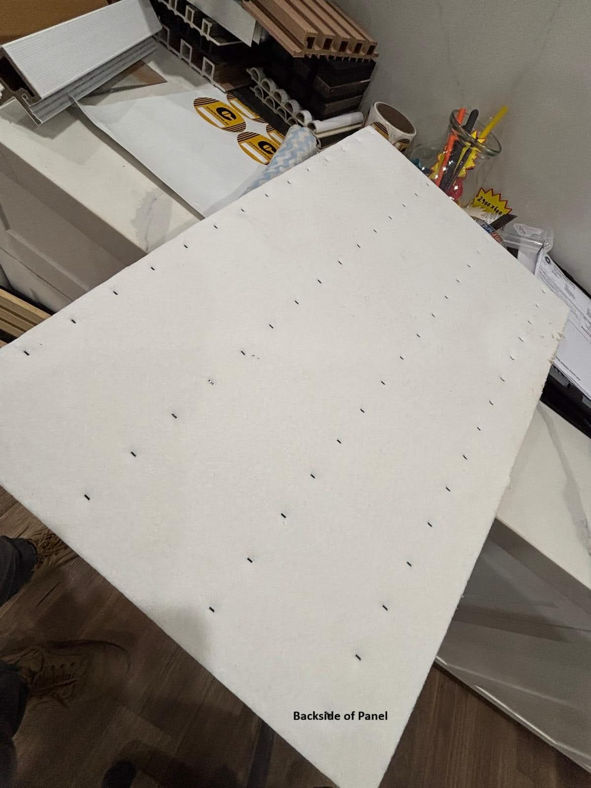 Acoustic Panel White Oak 3 Sides Cover White Oak - Cladding Supplies Of Australia