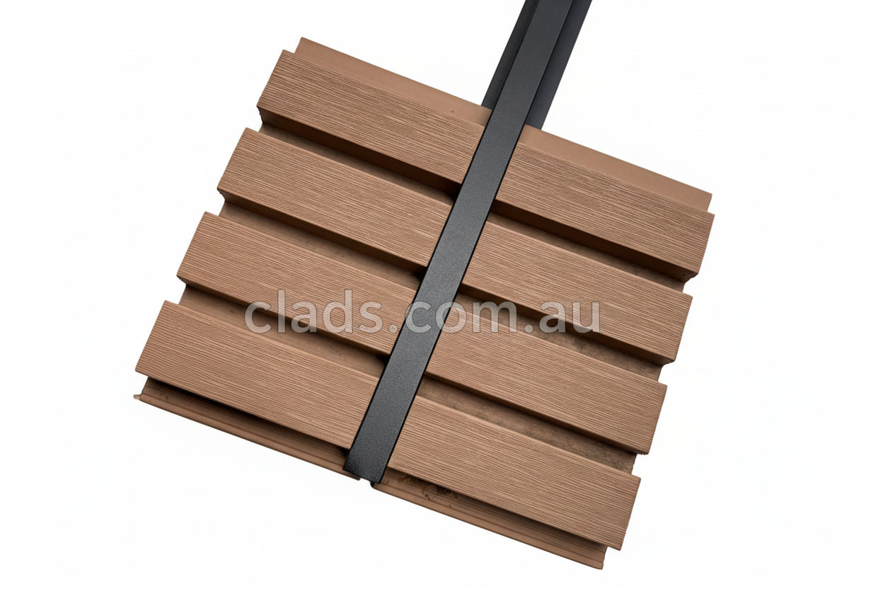 Cladding H Join Cap 33MM X3 Meter - Cladding Supplies Of Australia