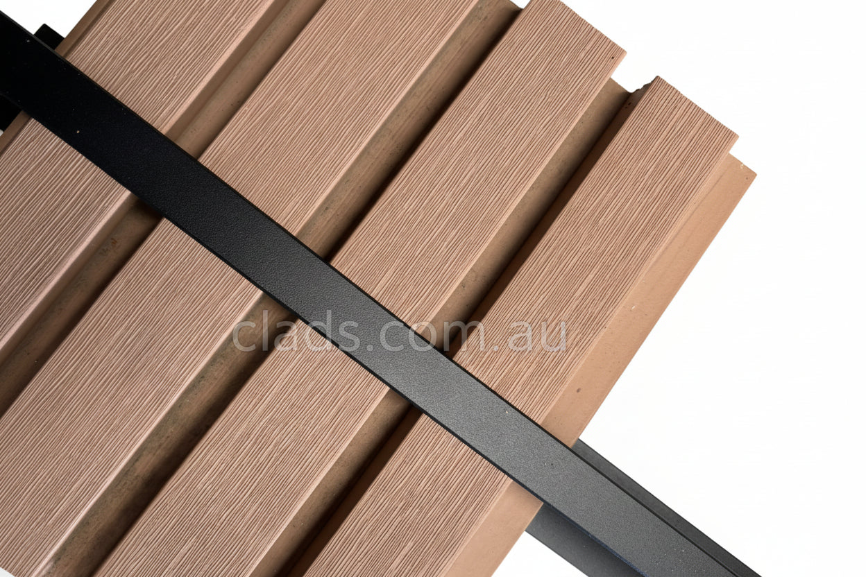 Cladding H Join Cap 33MM X3 Meter - Cladding Supplies Of Australia