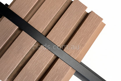 Cladding H Join Cap 33MM X3 Meter - Cladding Supplies Of Australia