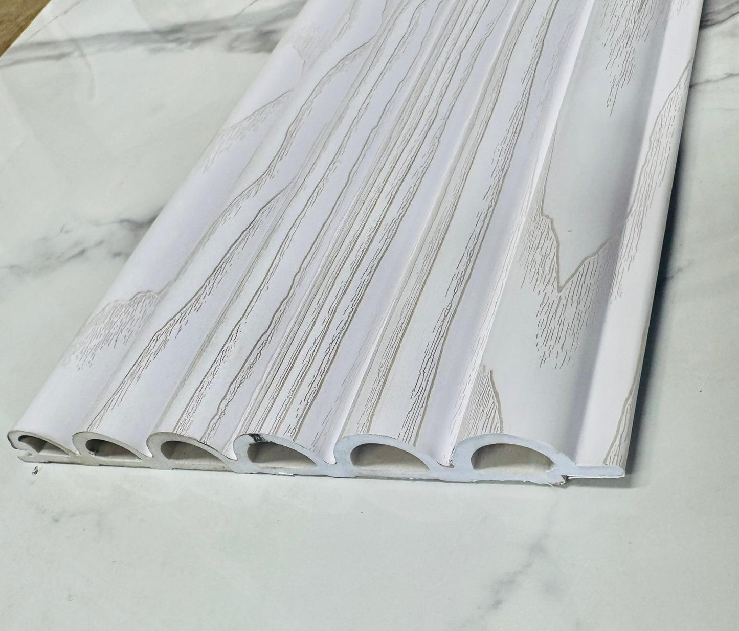 Internal Half Circle Cladding In White Snow 2.7 M - Cladding Supplies Of Australia