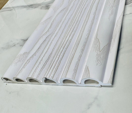 Internal Half Circle Cladding In White Snow 2.7 M - Cladding Supplies Of Australia