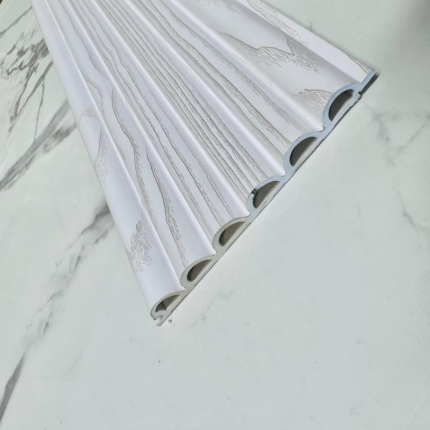 Internal Half Circle Cladding In White Snow 2.7 M - Cladding Supplies Of Australia