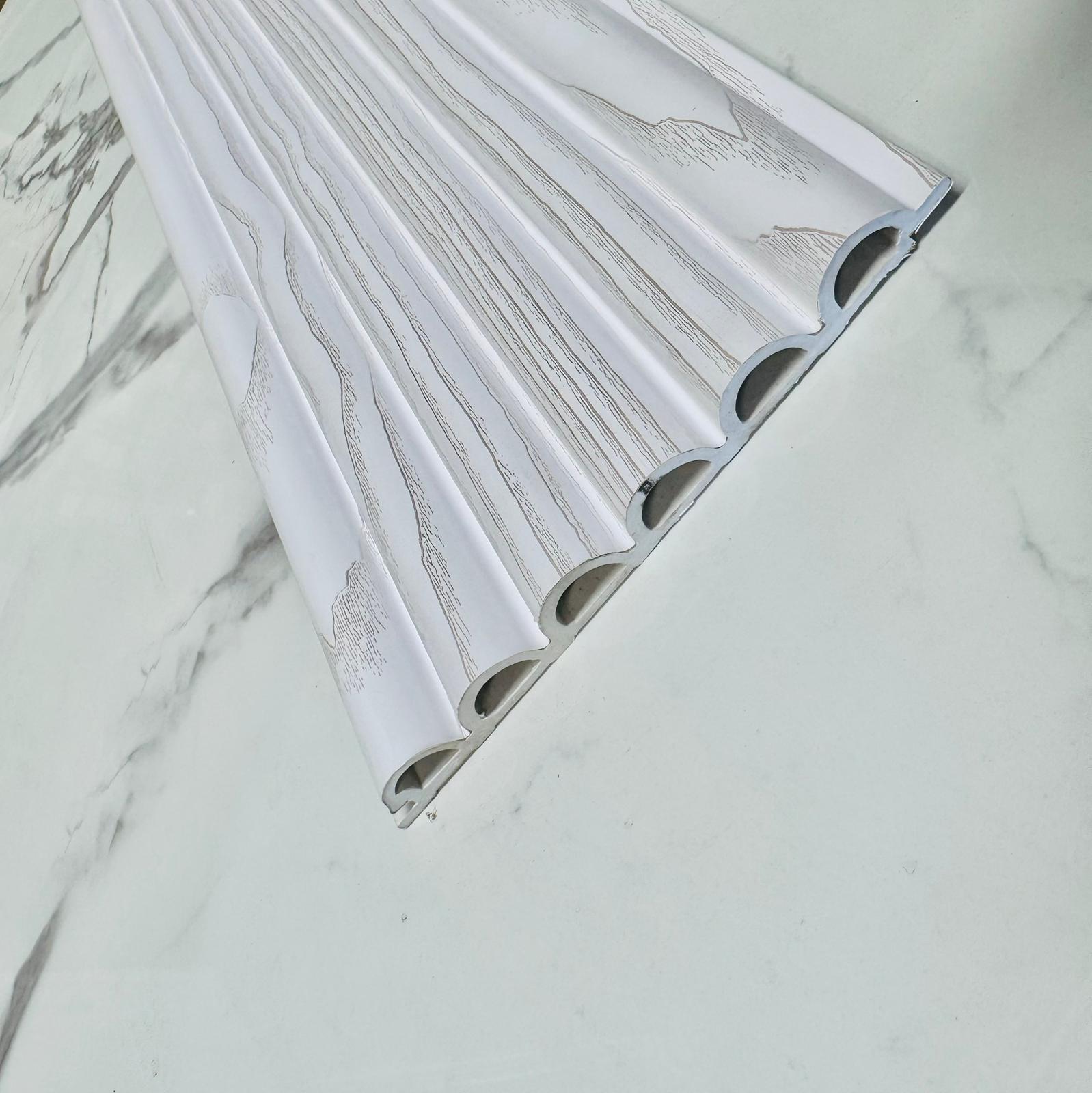 Internal Half Circle Cladding In White Snow 2.7 M - Cladding Supplies Of Australia