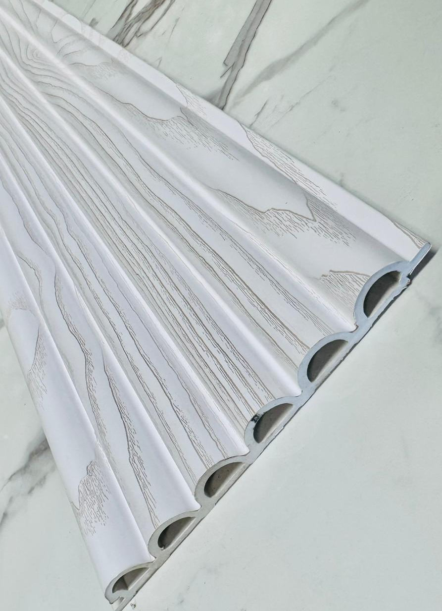 Internal Half Circle Cladding In White Snow 2.7 M - Cladding Supplies Of Australia