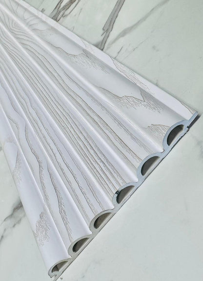 Internal Half Circle Cladding In White Snow 2.7 M - Cladding Supplies Of Australia