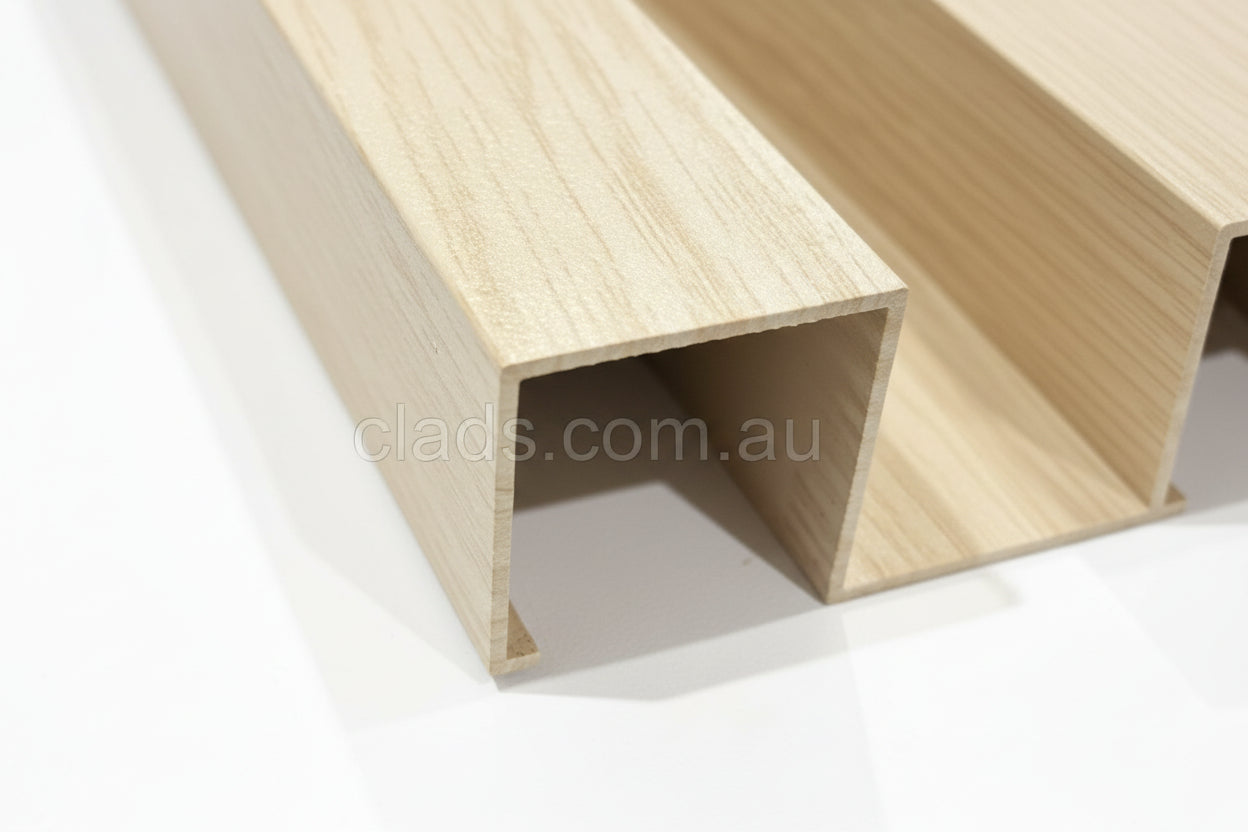 Aluminium Cladding In Oak 3.2 M - Cladding Supplies Of Australia
