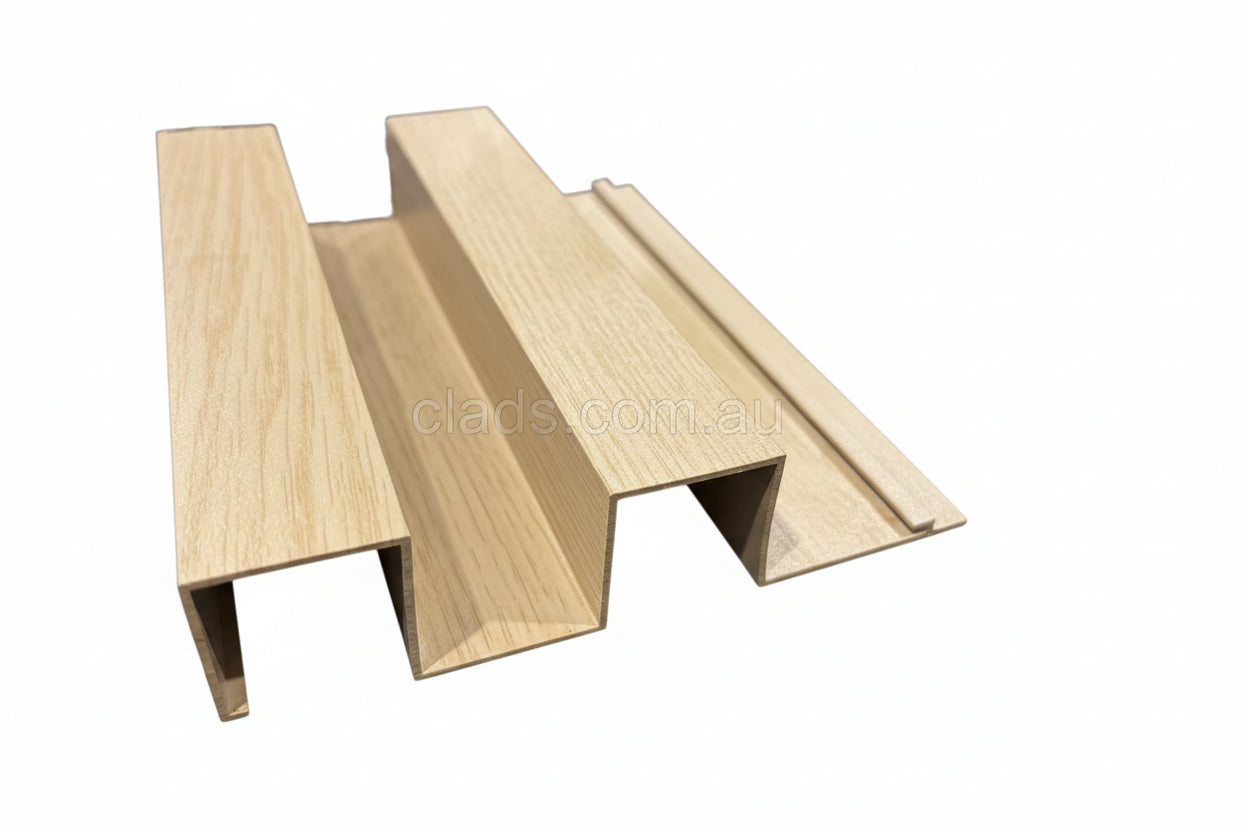 Aluminium Cladding In Oak 3.2 M - Cladding Supplies Of Australia