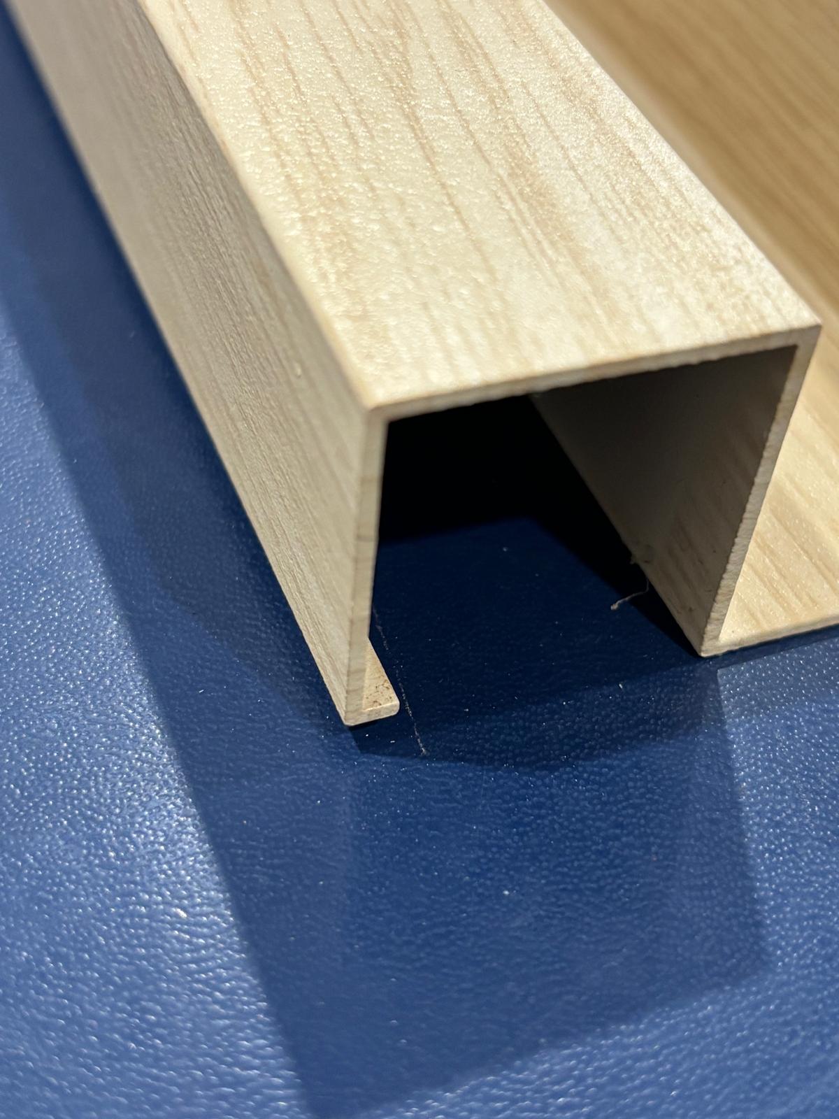 Aluminium Cladding In Light Oak 3.2 M - Cladding Supplies Of Australia