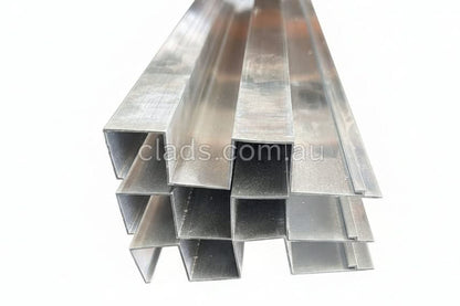 Aluminum exterior cladding in Dulux colors with powder coating by Clads.com.au, showing a sleek, durable building facade.