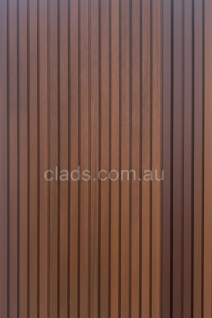External Cladding In Brown Ipe 4 Slat - Cladding Supplies Of Australia