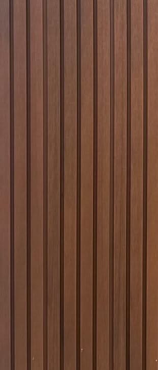 External Cladding In Brown Ipe 4 Slat