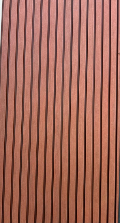 External Cladding In Mahogany 4 Slat - Cladding Supplies Of Australia