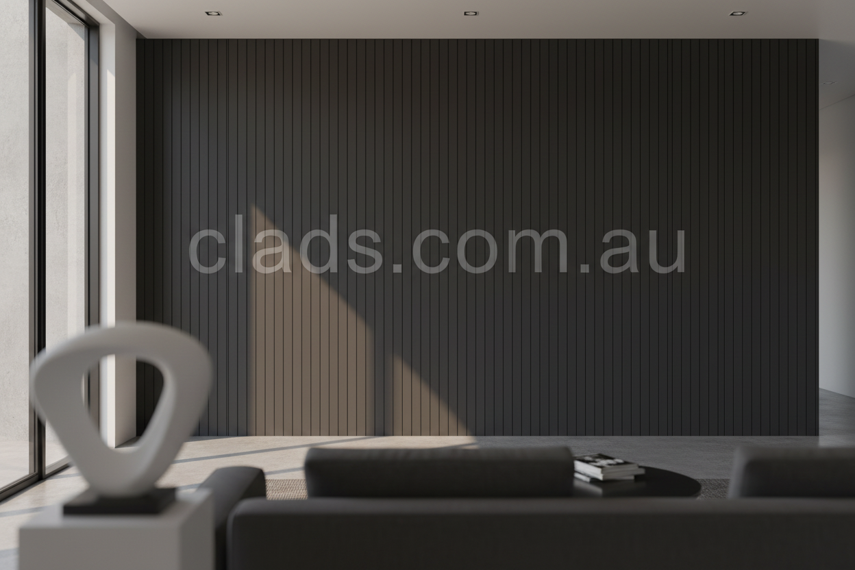 Vj Panel In Black 3 M - Cladding Supplies Of Australia