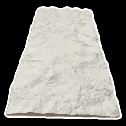 Fake Mushroom Stone In White 600*1200*60MM - Cladding Supplies Of Australia