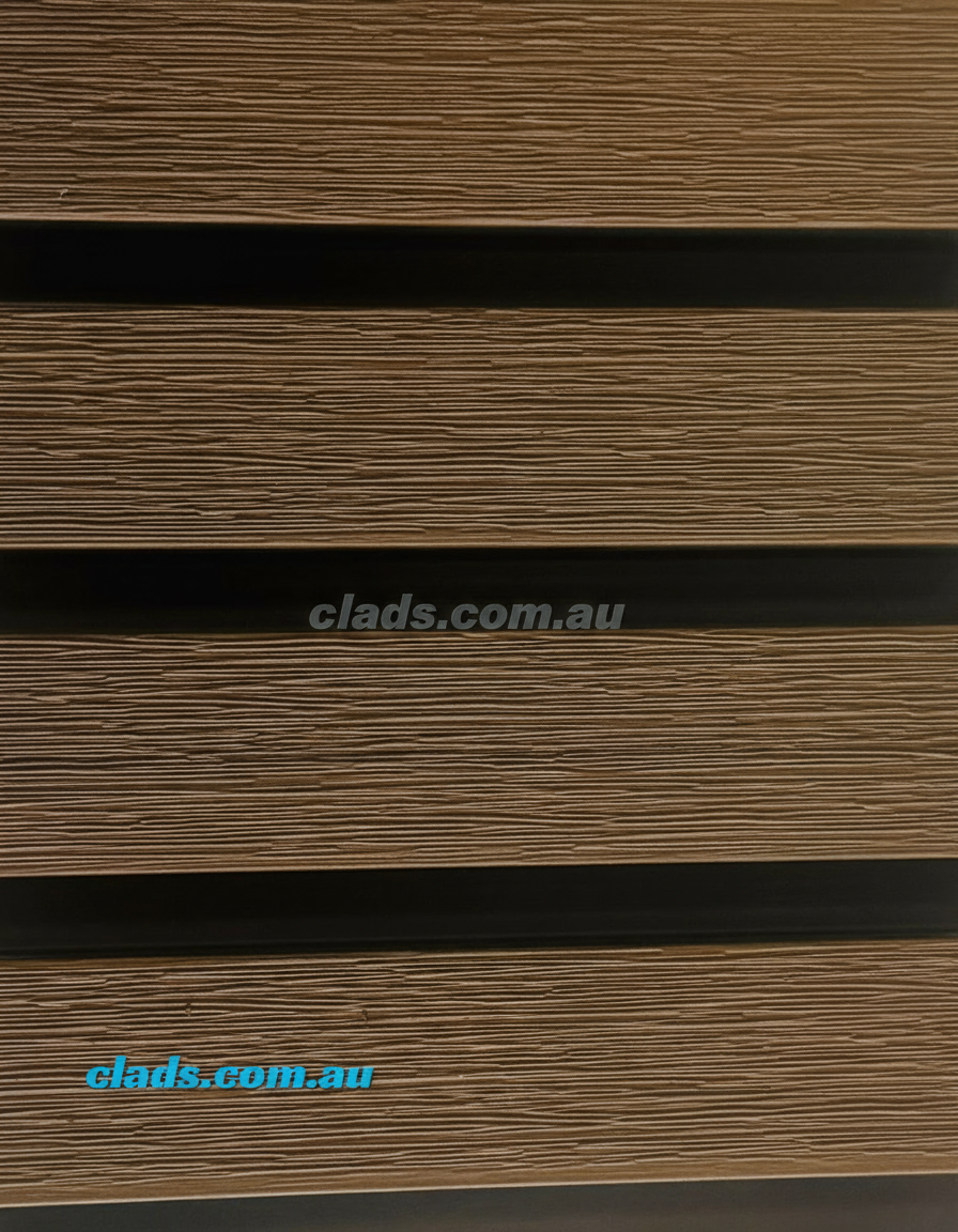 External Half Cladding In Walnut 4 Slat