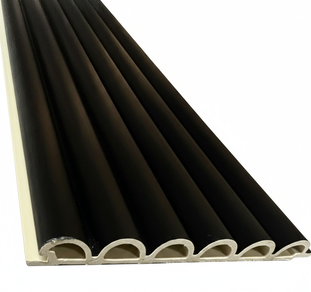Rounded Cladding Versatile Black Half Circle Cladding for your Home