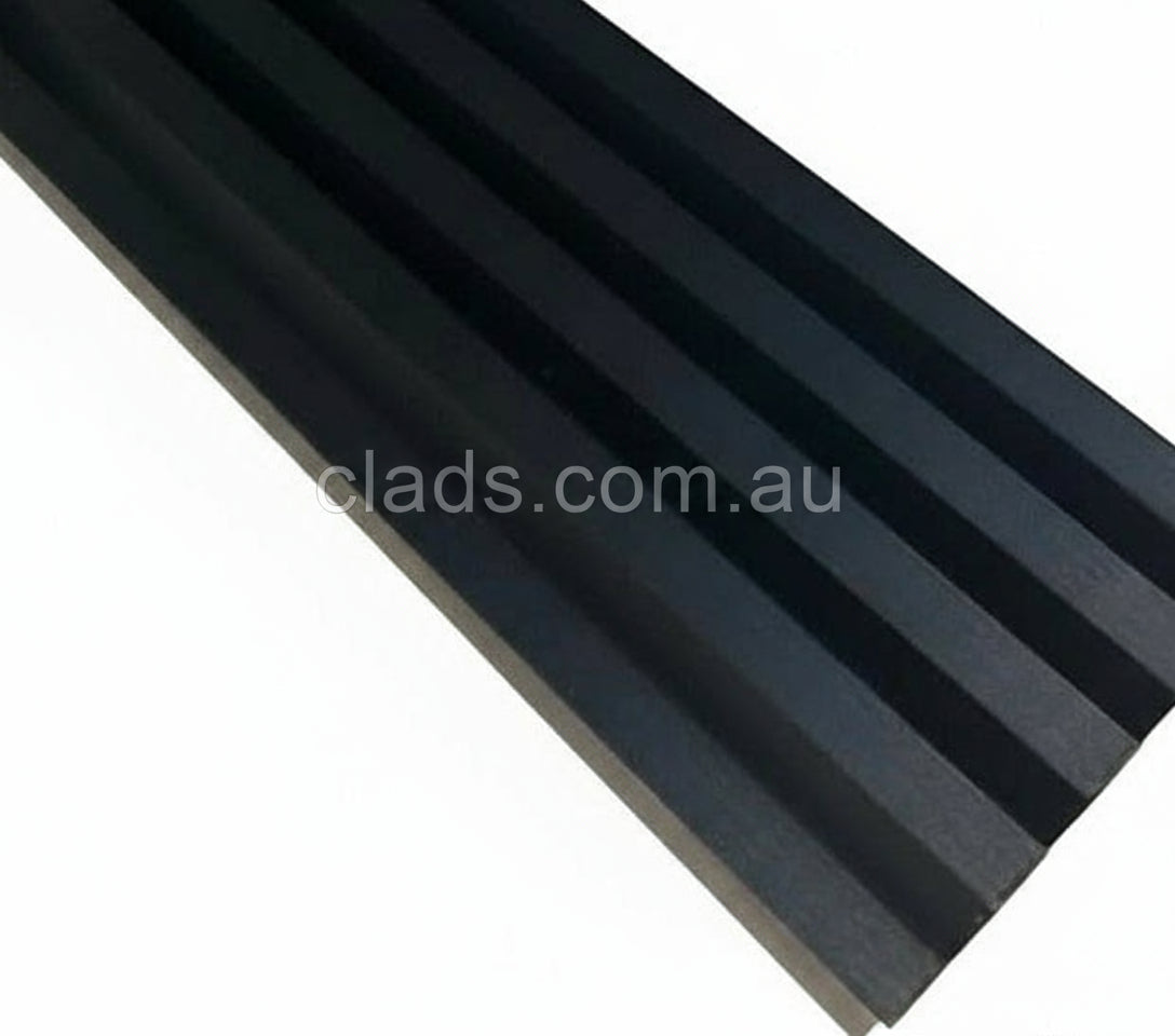 Internal Cladding Titanium Cladding Internal Cladding in Black-37 4 Slat 2.7 M | Cladding Supplies Of Australia